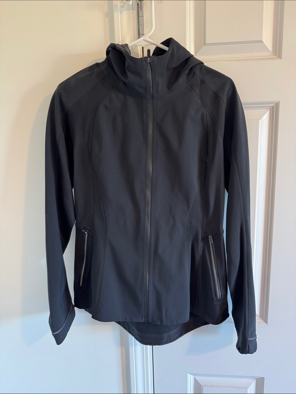Lululemon Women's Black Hooded Softshell Jacket